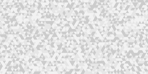 Abstract low polygon cubic white and gray vector poly triangle texture geometric pattern composed of triangular. geometric wall tile and metal cube background triangle wallpaper design.	
