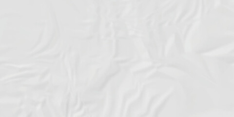 Crumple crushed aged white obsolete rumple craft design. wrinkle ripped creased white crumple aged closeup recycled document grunge paper background.	
