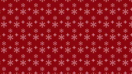 Red Christmas pattern. Christmas backgrounds. Xmas seamless pattern. Holiday wrapping paper. New year festive wallpaper. Vector illustration