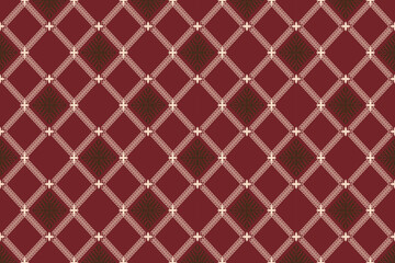 Seamless graphic line drawing of a modern contemporary fashion pattern on a red background, which can be used as a fabric pattern, print, and many other designs.