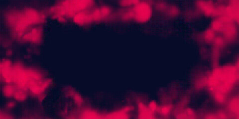 Abstract background for the design. An image consisting of dots. Round particles on the background. A vector image.