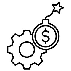 Debt Management Outline Icon