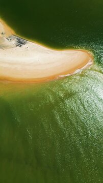 Aerial View of Goa Coastline with Mobor, Betul and Cavelossim Beaches along the Arabian Sea, India, Goa, Goa beach, Aerial beach, 4k reel content