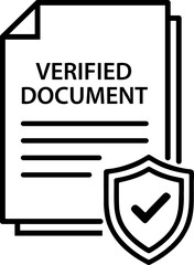 Verified Document Security Icon