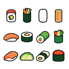 Fresh and delicious sushi