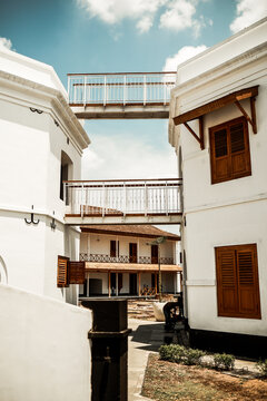 old buildings in the old town of Ngawi