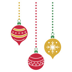 Elegant Holiday Ornaments for Christmas Decoration Design