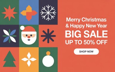 Christmas Sale Promotion Poster