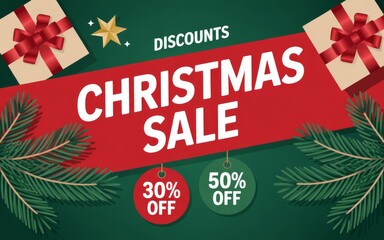 Holiday Discount Banner