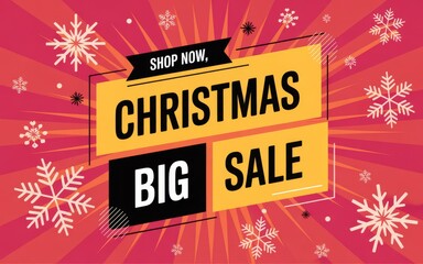 Festive Christmas Offer Background