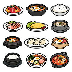 Delicious Korean food