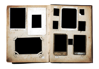 Vintage Empty Photo Album for Memories