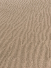 Textured Sand Pattern on Beach
