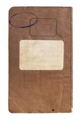 Vintage Notebook with Retro Cassette Design