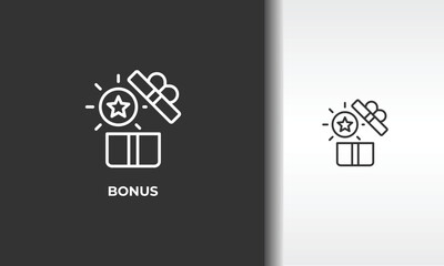 Bonus Vector, Icon Or Logo Sign Isolated Symbol Illustration