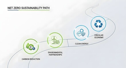 Net Zero Sustainability Path Carbon Reduction to Circular Economy