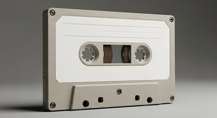 Classic Audio Cassette Tape Capturing Sound Memories