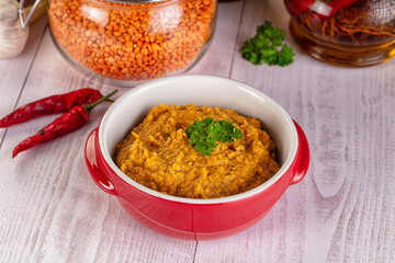 Indian cuisine - Lentil vegan dal