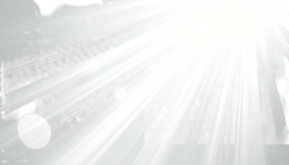 Brilliant light bursts amidst darkness, lens flare and soft shadows