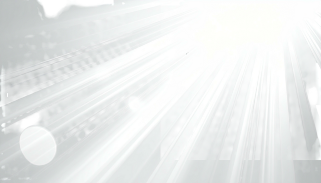 Brilliant light bursts amidst darkness, lens flare and soft shadows