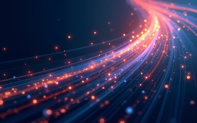 Abstract futuristic design for advertising, technology or business presentation. High quality