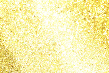 明るくゴージャスな金箔テクスチャ　キラキラな背景素材
Bright and gorgeous gold leaf texture, sparkling background material