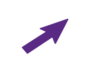 Bold arrow points dynamically upward, conveying growth, forward motion, and positive direction