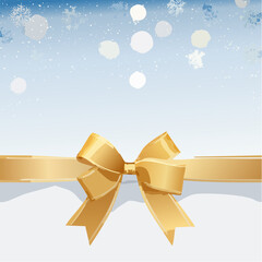 Winter Sale Frosted Glass Vector Template