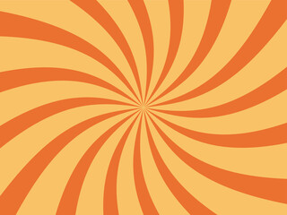 orange sunburst background