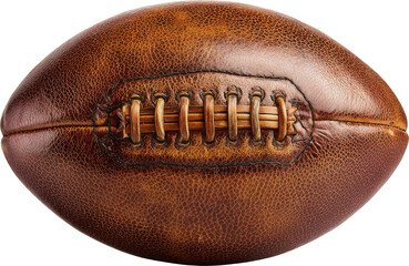 Football isolated on transparent background