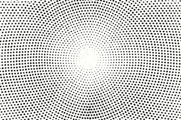 Balance dot minimal perfectly depth aligned illustration matrix forming halftone radial vector