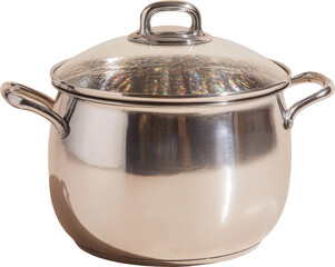 Pot isolated on transparent background