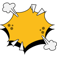 Comic Sale Discount Shape