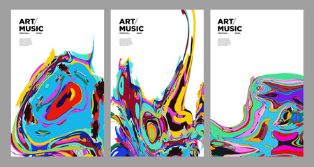 Abstract colorful psychedelic video for art and music festival  © yahya