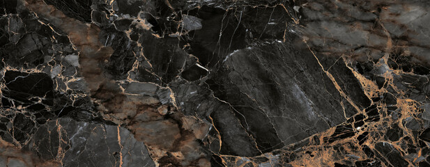 Luxury black marble stone texture with a lot of beige details used for so many purposes such ceramic wall and floor tiles and 3d PBR materials.