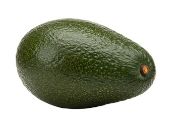 Isolated Organic Avocado Fruit ready to be eaten, a healthy and vitamin-rich ingredient