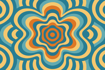 Balanced canvas flowing rings geometric illustration rhythm filling vector background ripples abstract