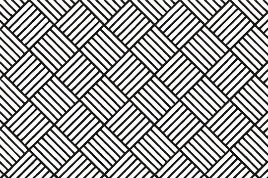 Grid fields diagonal pattern vector geometric tiling illustration linear creating striped bold