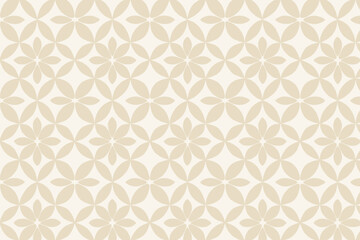 Fototapeta premium Delicate repeating texture floral edges rhythmic mesh where design illustration vector forming