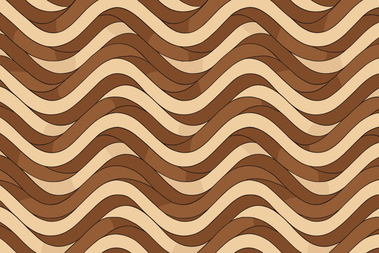 Background symmetry graceful simple folding vector repeating ribbonwave dynamic elegance ribbons illustration