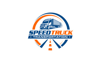 Illustration graphic vector of express logistic and delivery logo design template