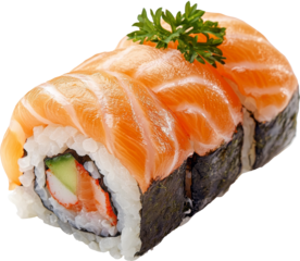 salmon sushi 