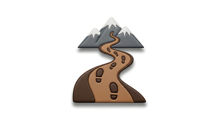 Footprints on a Path to the Mountain A Journey of Discovery and Perseverance