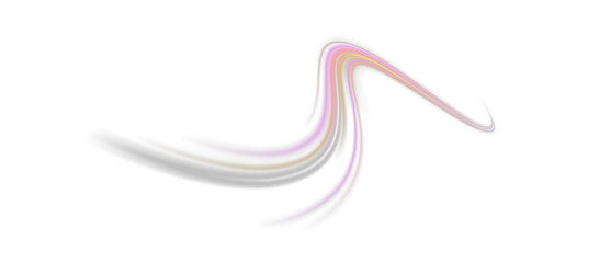 High-speed neon energy waves, glowing spiral light ribbons, futuristic abstract PNG