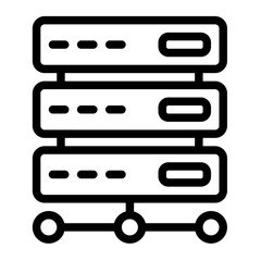 vpn server icon for illustration
