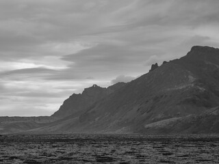 mountains and landscape in Iceland
