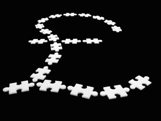 Puzzle business concept