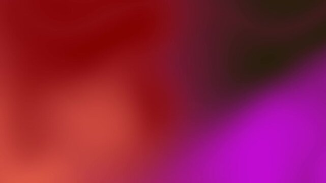Moody 4K abstract gradient loop blending ruby red, violet, and coral hues in cinematic turbulence flow. Great for dark luxury intros, music visuals, and elegant backgrounds.