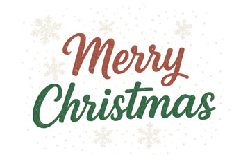 Merry christmas glitter script text on transparent background wishing happy holiday season
