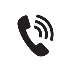 Phone receiver icon is displayed in the image